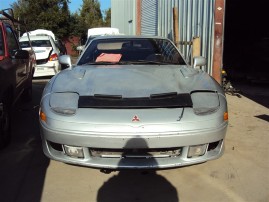 1992 MITSUBISHI 3000GT, 3.0L AUTO, COLOR SILVER, 153691
